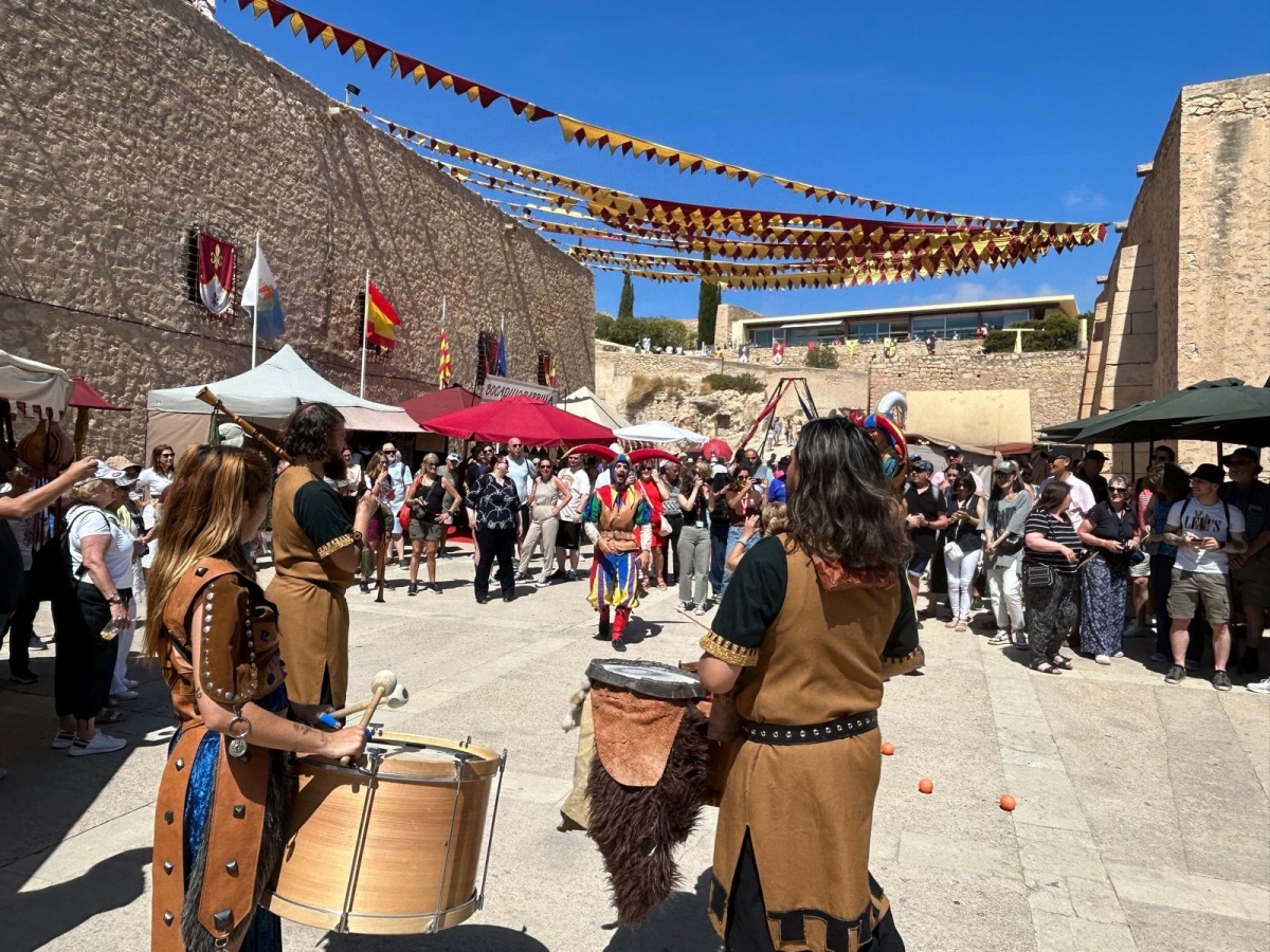 Fin de semana medieval en el Castillo de Santa Bárbara de Alicante