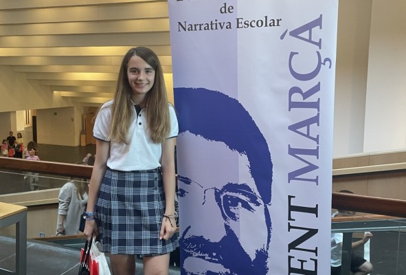 La alumna Vega Castellano, del Colegio San Cristóbal, gana el XX Premi de Narrativa Escolar Vicent Marçà