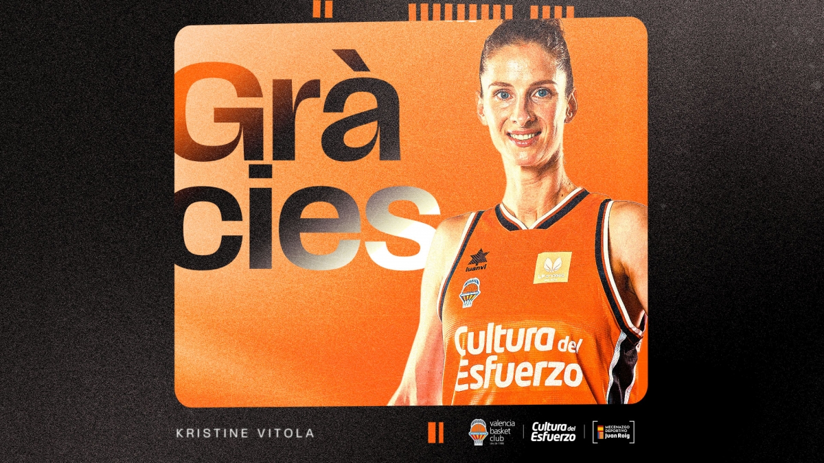 Valencia Basket se despide de Kristine Vitola