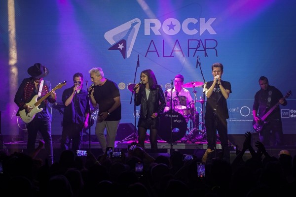 The Core acompaña al grupo musical ROCKALAPAR en su gran debut en el Movistar Arena