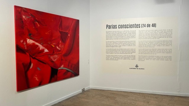 Mery Sales muestra sus 'Parias conscientes' en la Galería del Tossal