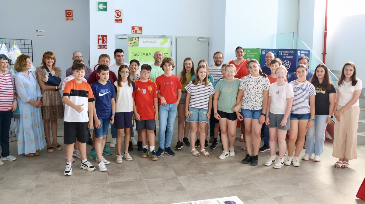 El alumnado de sexto de primaria de Onda protagoniza 'Sotabalcons'