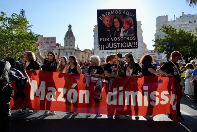 Convocada la octava manifestación para pedir la dimisión de Mazón por su gestión de la Dana