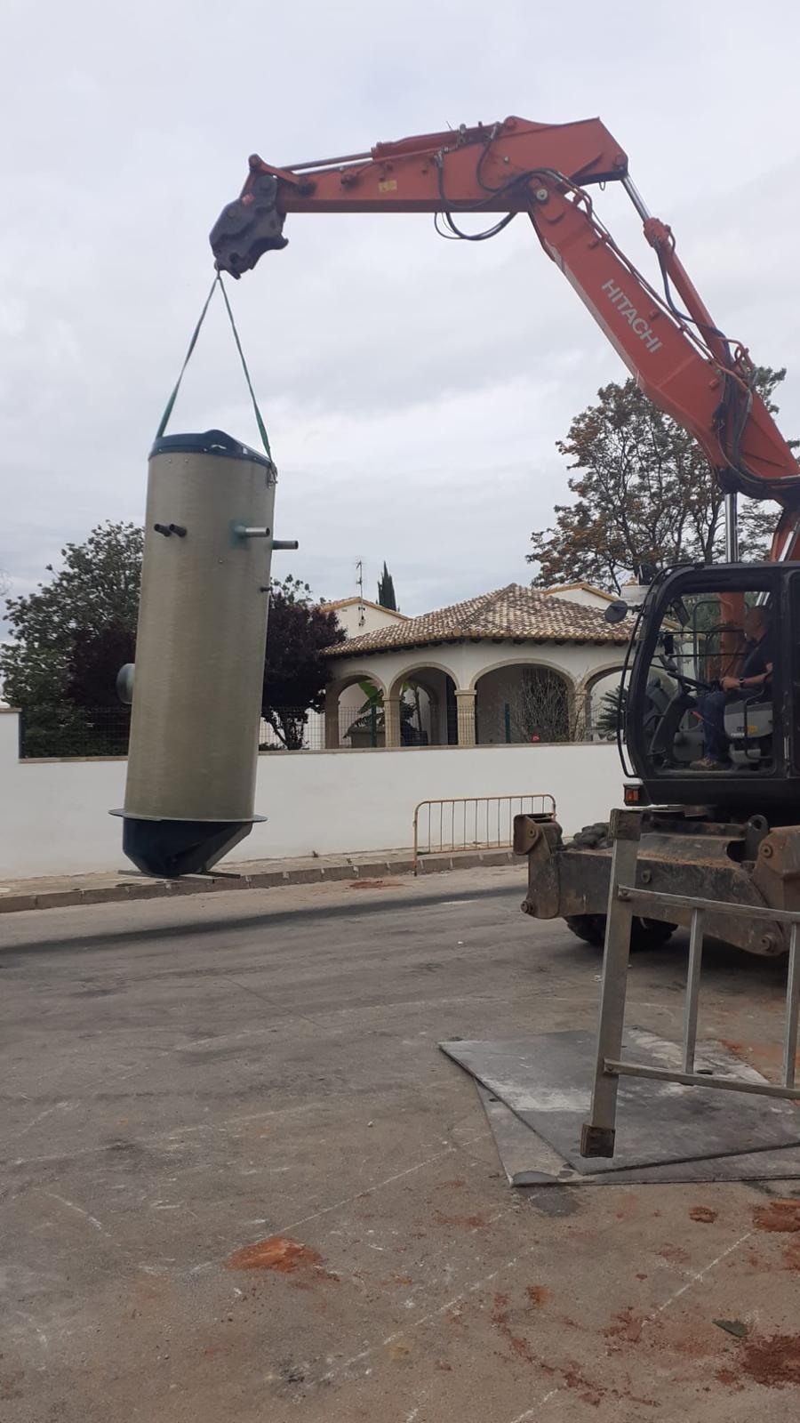 La nueva estación de bombeo de aguas residuales en Les Marines de Dénia soluciona la conexión al alcantarillado de 120 viviendas
