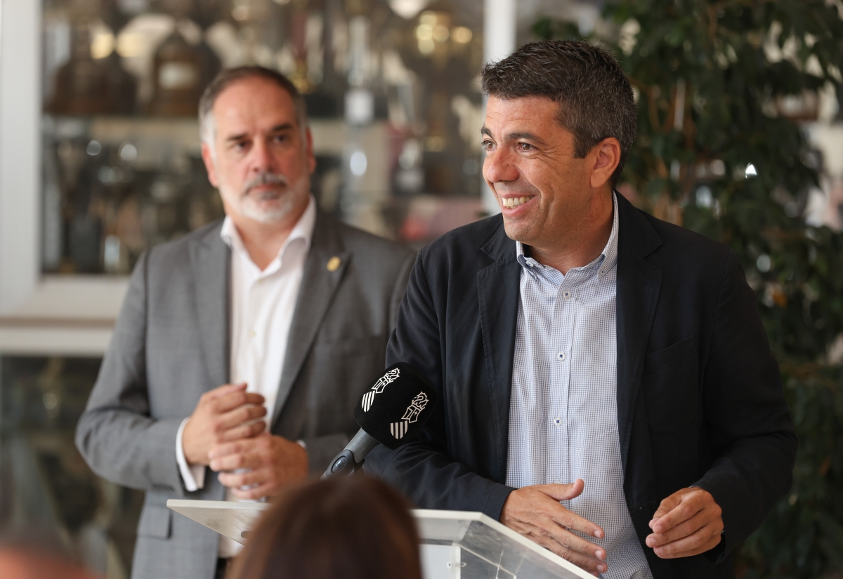 Mazón prevé acudir a la manifestación del día 8 en Madrid contra el Gobierno de Sánchez