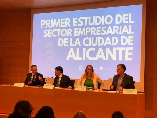 El tejido económico de Alicante representa el 23% del PIB provincial y suma el 18% de las empresas