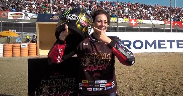 Ana Carrasco gana el primer Mundial femenino tras ser la primera mujer en vencer a hombres