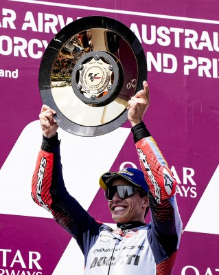 Marc Márquez vence en Australia y Jorge Martín amplía su liderato