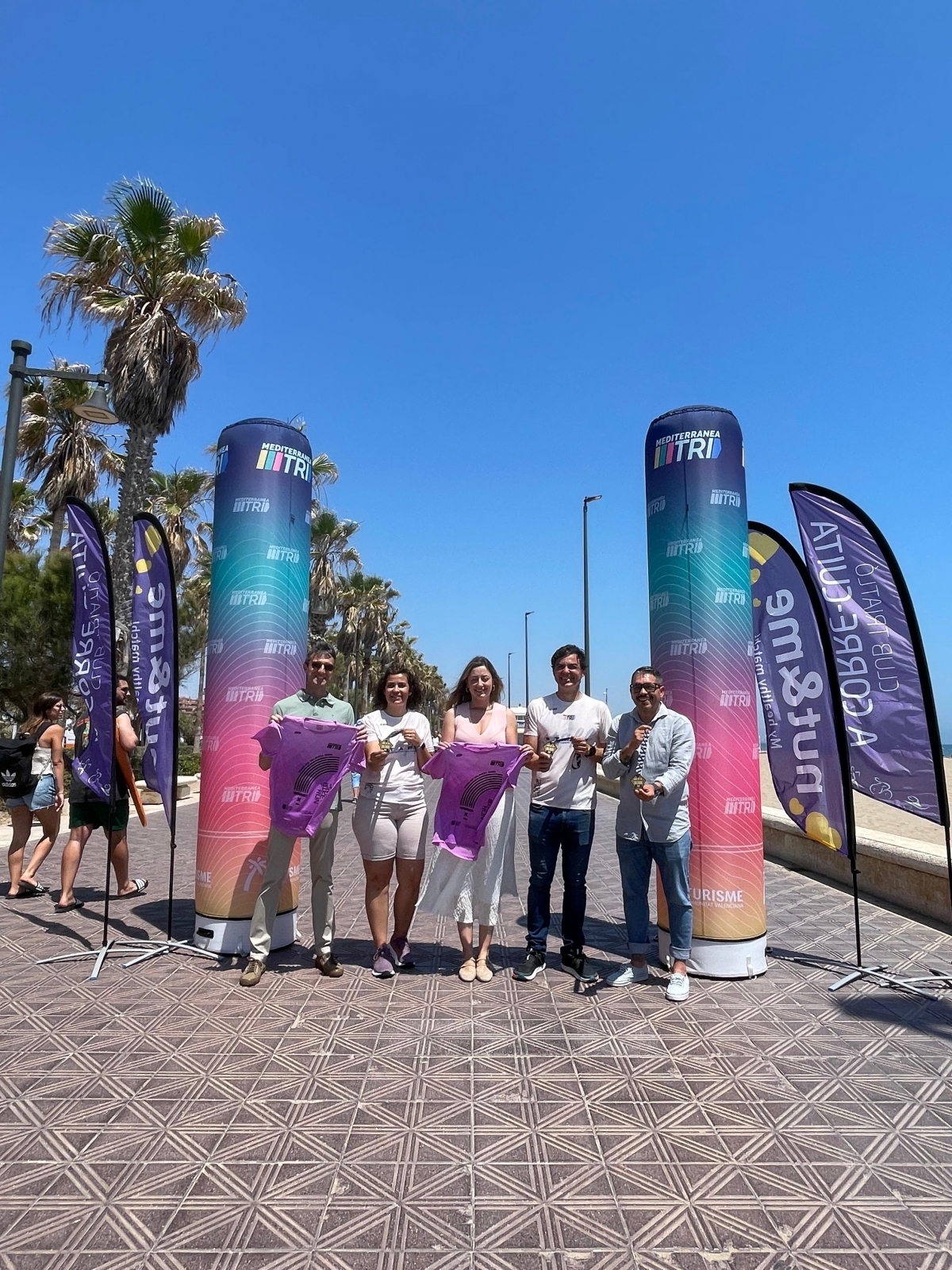 Más de 1.500 personas harán de València la capital del triatlón este fin de semana