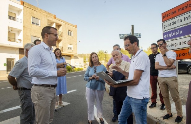 La Diputación finaliza el acondicionamiento de la carretera del embalse de Tous