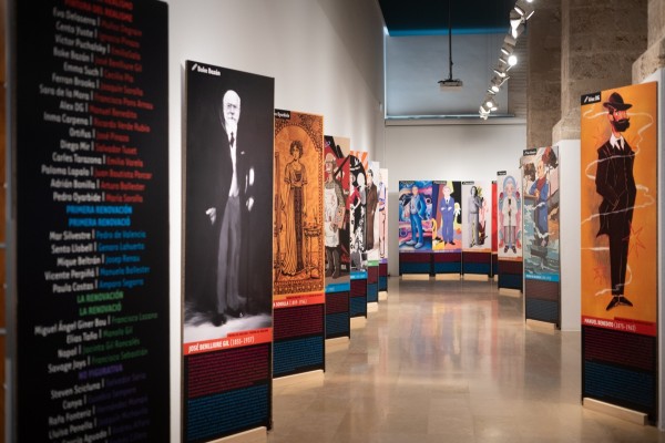 El Centre del Carme retrata a las grandes figuras de la pintura valenciana en ‘37ilustresx37ilustrados’