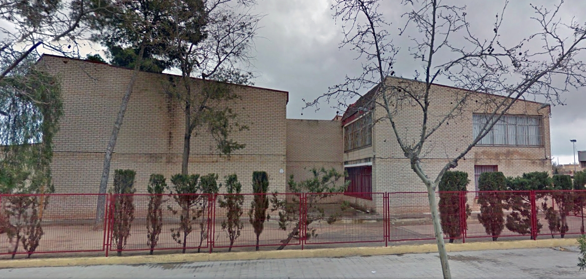 El colegio público Baladre, en Sagunto.