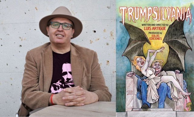 Luis Artigue presenta 'Trumpsilvania', su novela fantástica más mordaz