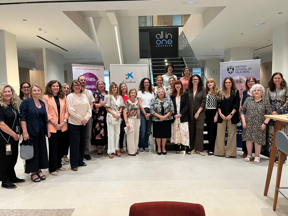El British School of Vila-real reúne literatura y liderazgo femenino en el espacio 
