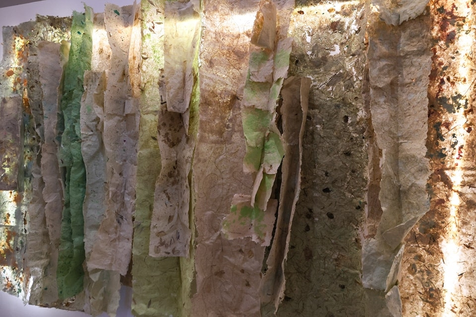 Exposición La voz de papel, de la artista lorquina Pilar Sala - Foto: AYTO. LORCA Exposición La voz de papel, de la artista lorquina Pilar Sala