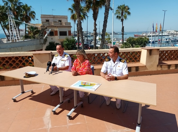El Instituto Hidrográfico de la Marina (IHM) actualiza la cartografía de la bahía y el puerto de Santa Pola