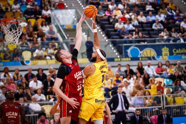 El UCAM CB asalta el Gran Canaria Arena y termina la Liga siendo noveno