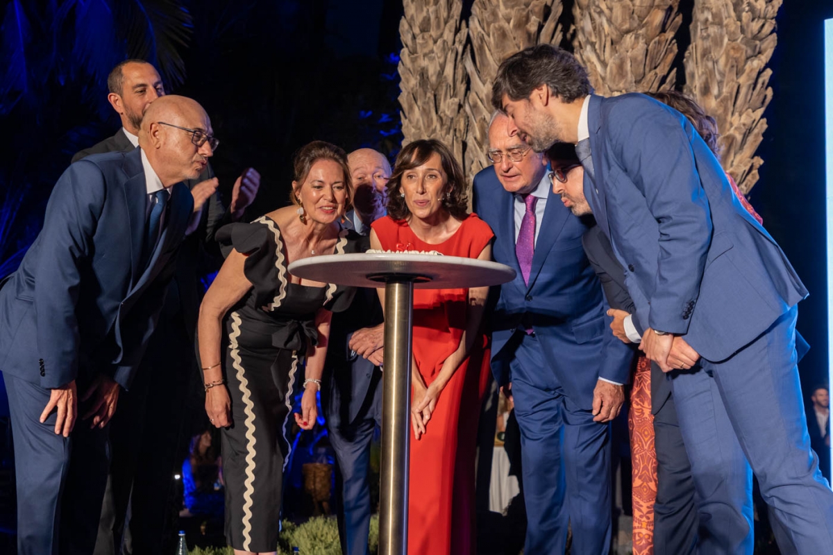 Celebración de 50 años de GSM&B en el Huerto del Cura en Elche, en imágenes