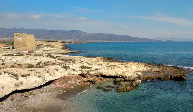 La duna fósil y la Torre de Cope en Águilas se habilitarán para uso público