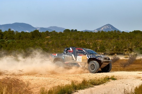 El castellonense Carnicer logra su tercer triunfo en la Baja Lorca, rally nacional de todoterrenos 