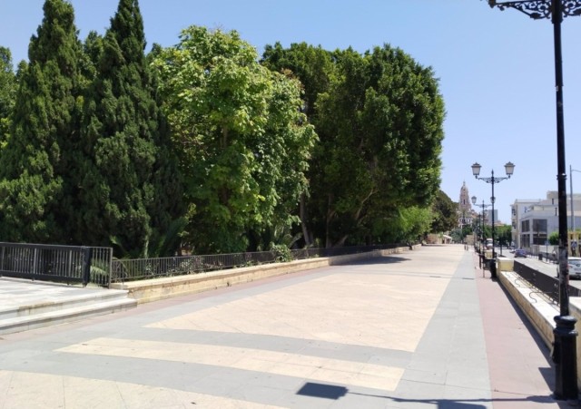Cultura inicia el procedimiento proteger el entorno del Paseo de Malecón de Murcia