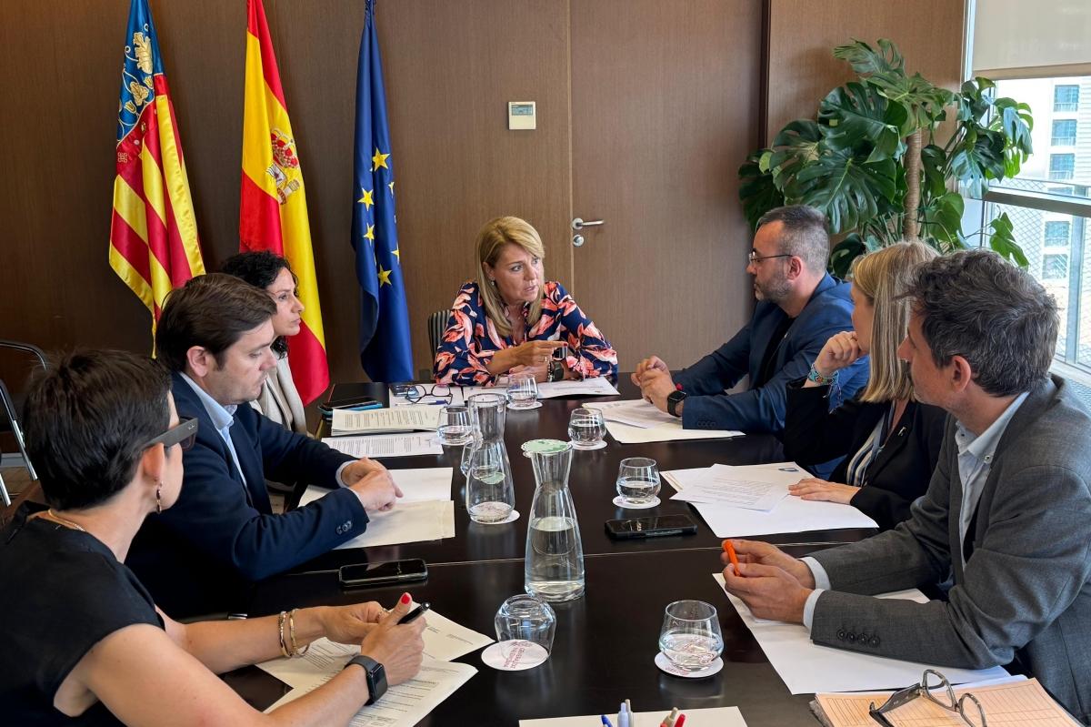 Imatge de la reunió d'aquest dilluns - 