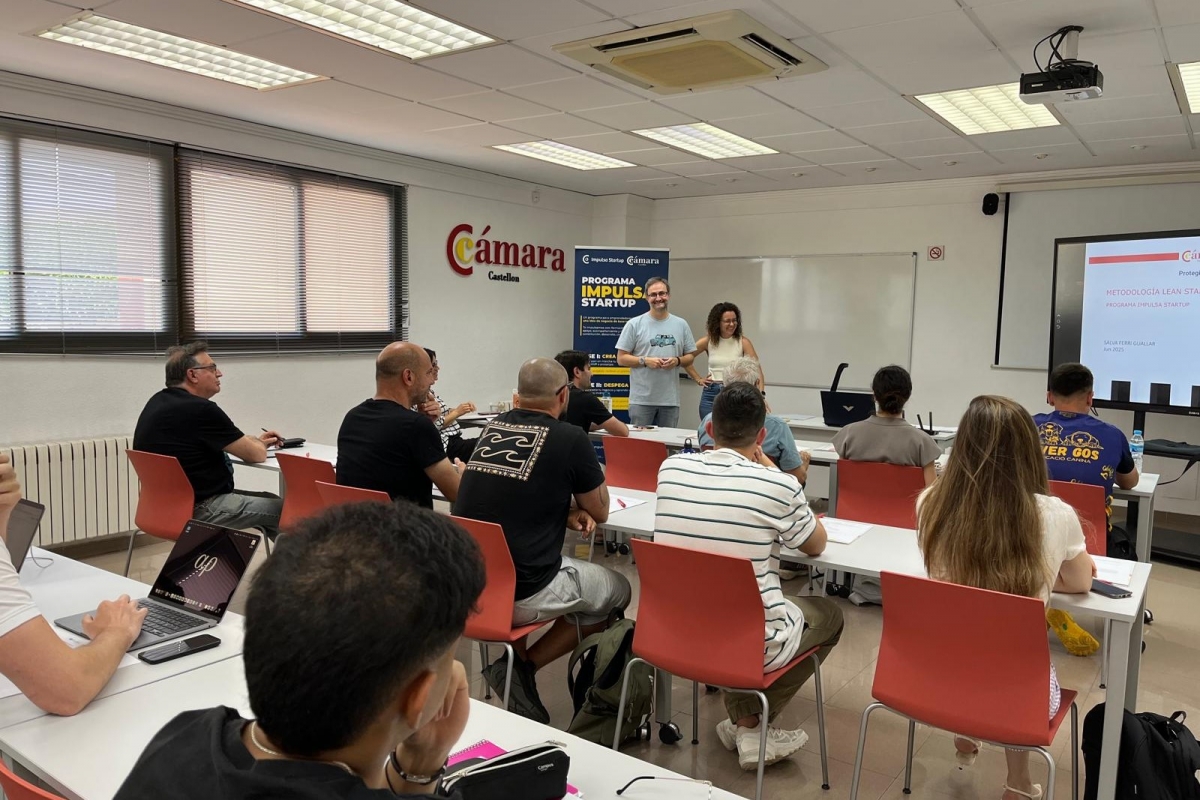 La Cámara de Castellón inicia su programa Impulsa Startup 2025 con una decena de participantes