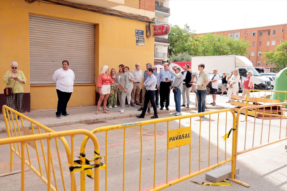 El Ayuntamiento de València renueva la plaza de Murcia para hacerla 