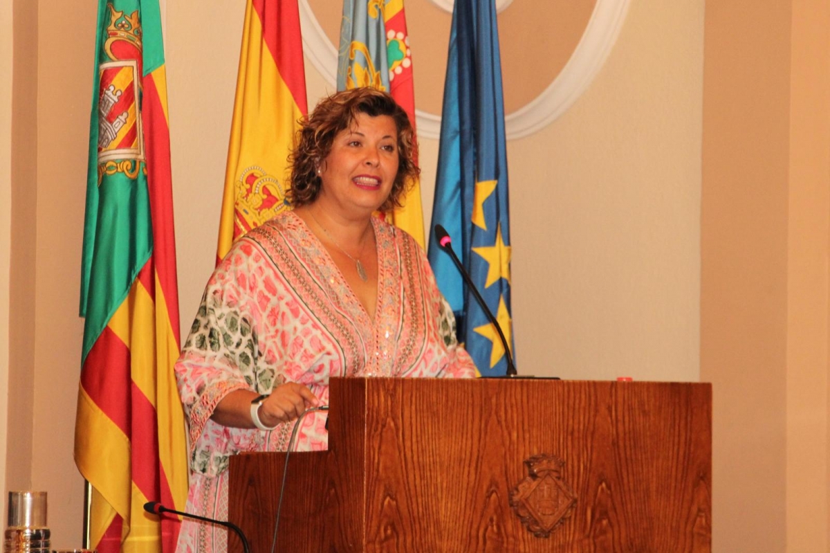 Patricia Puerta, portavoz del PSPV en el Ayuntamiento de Castelló. - 