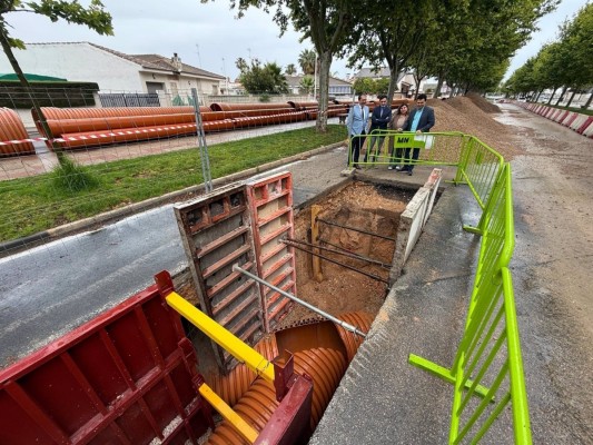 San Javier construirá un nuevo colector para canalizar las aguas pluviales