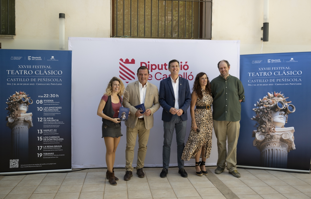 El Castillo del Papa Luna transformado en una platea: Peñíscola acoge su 28º Festival de Teatro Clásico