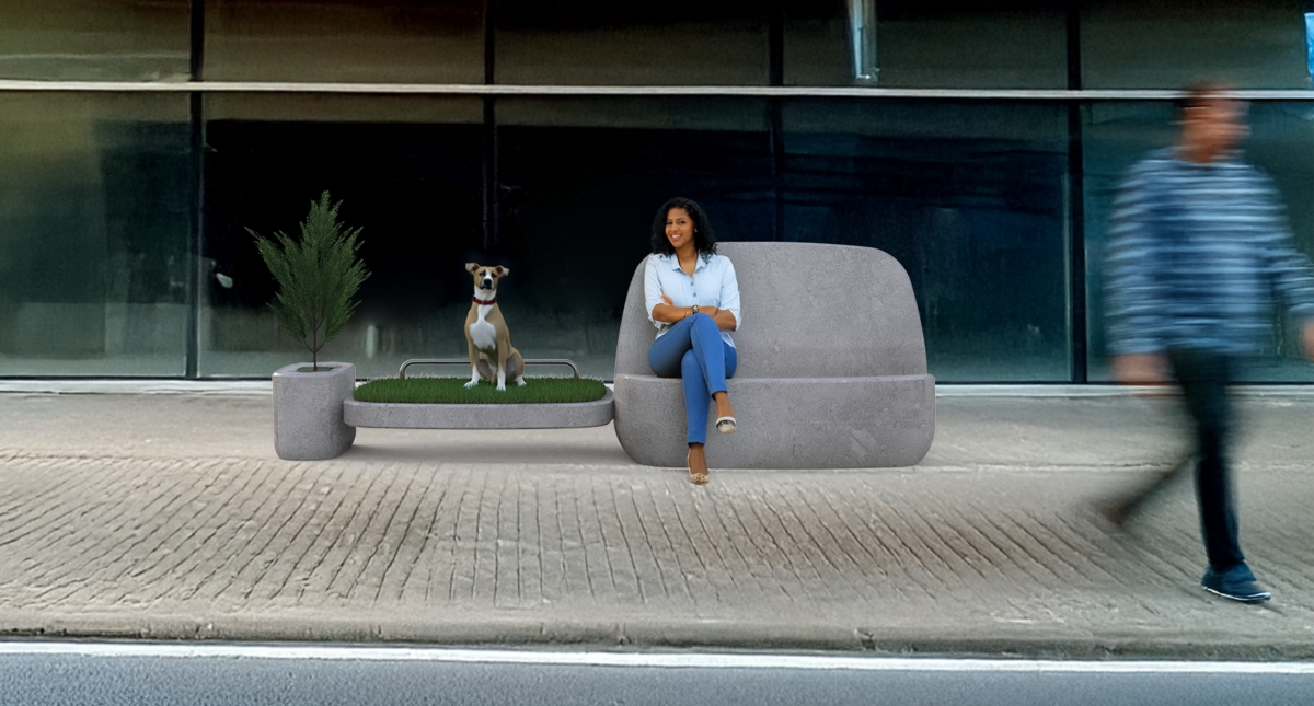 El diseño urbano de Innova Industrial Design, finalista en los Premios Room con Green Rest