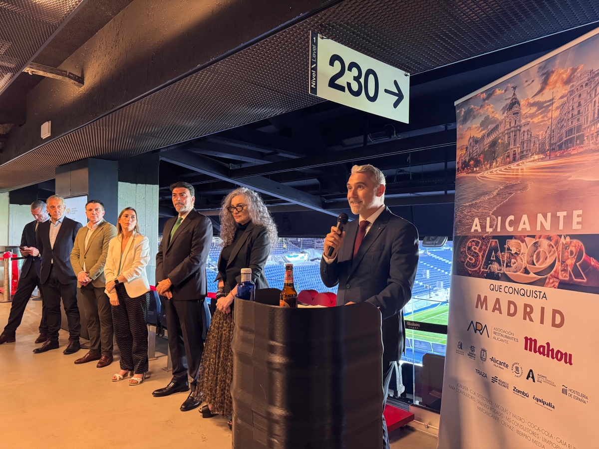 Alicante conquista el paladar de Madrid desde el Bernabéu con arroces y salazones