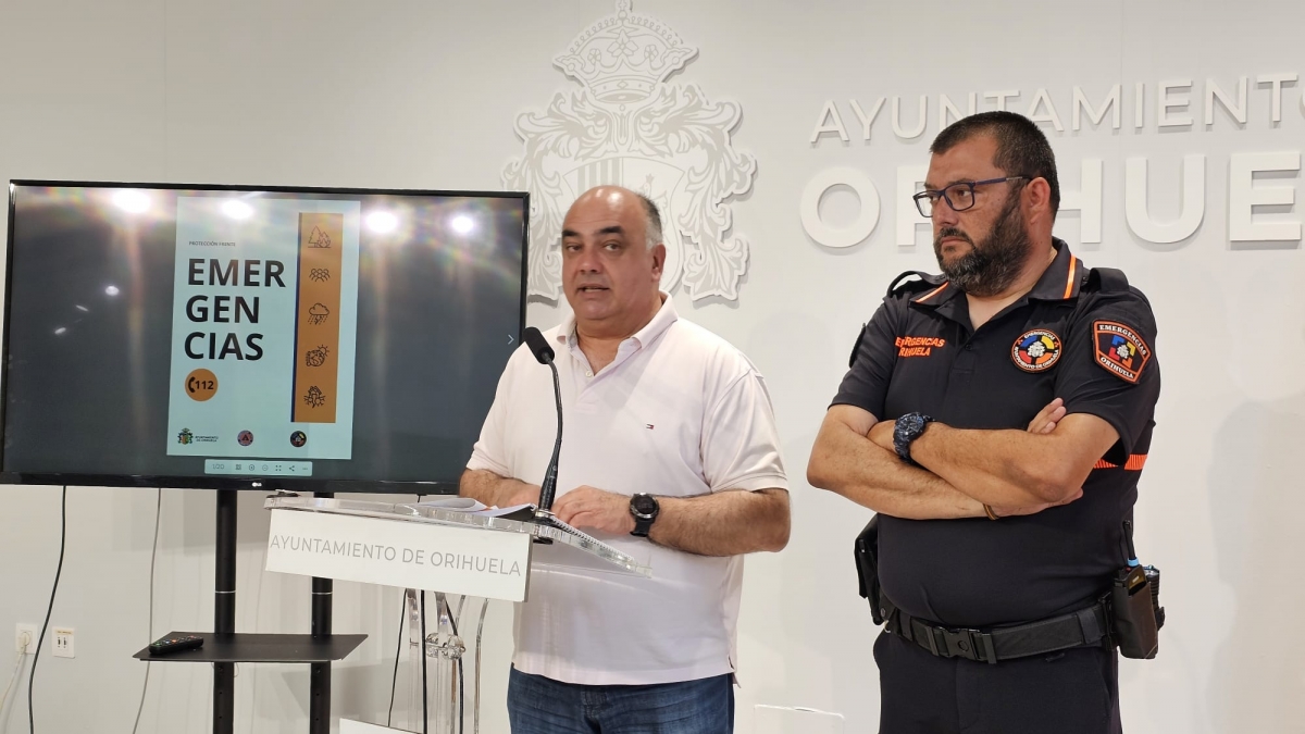 La DANA de 2019 fuerza a Orihuela a elaborar una guía frente a fenómenos meteorológicos adversos