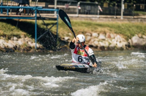 La selección española se prepara para la Copa del Mundo de Canoe Slalom en La Seu d'Urgell