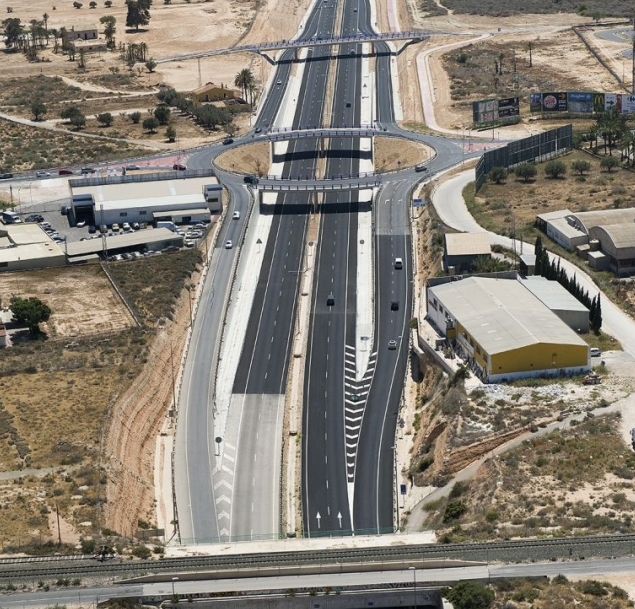 Nuevas rotondas, duplicación de estructuras o integración urbana, los ejes para culminar la Ronda Sur de Elche