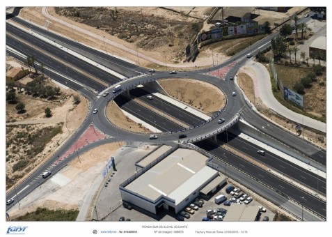 Elche inicia el expediente de las expropiaciones para la Ronda Sur: 31 fincas y 8 hectáreas de suelo