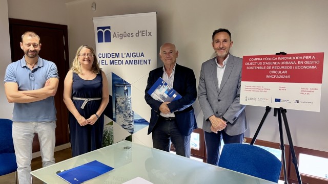 Aigües d'Elx y Fundeun se alían para impulsar un proyecto de Compra Pública Innovadora