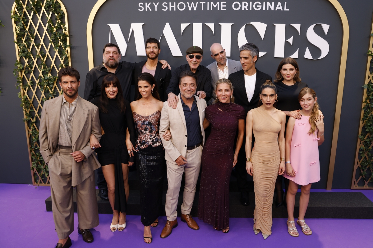 Reparto al completo de Matices. - Foto: SkyShowtime Reparto al completo de Matices.