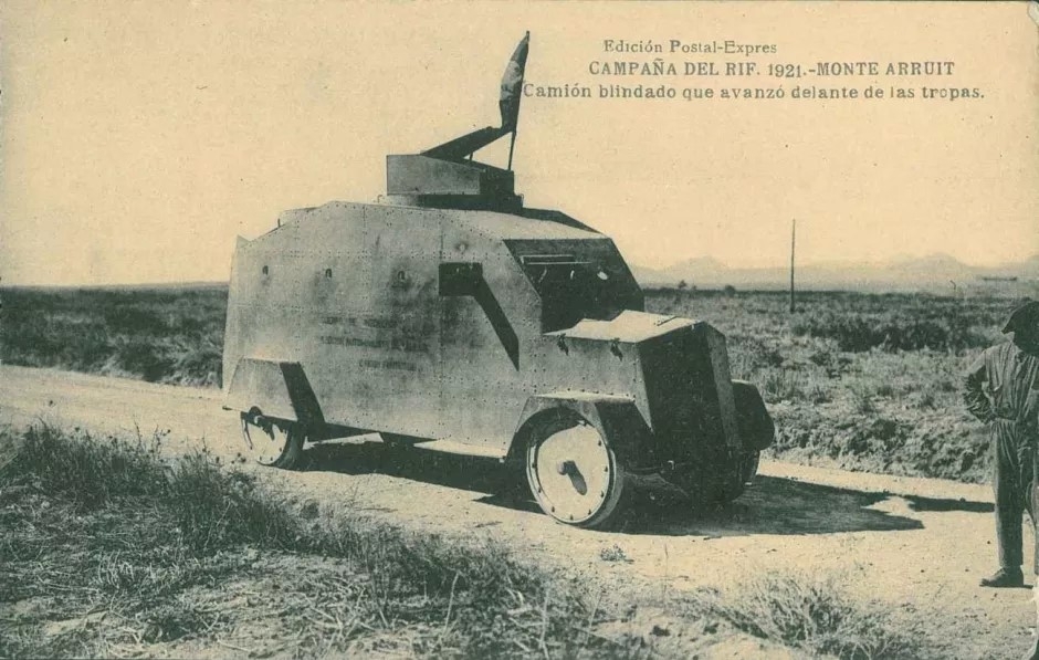 Postal militar de la campaña del Rif - Postal militar de la campaña del Rif