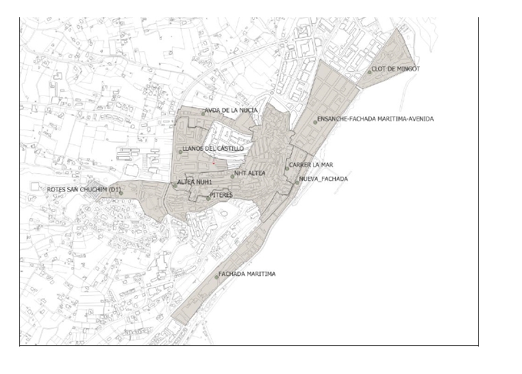 Estas son las 15 zonas de Altea donde el Ayuntamiento plantea restricciones a las VUT