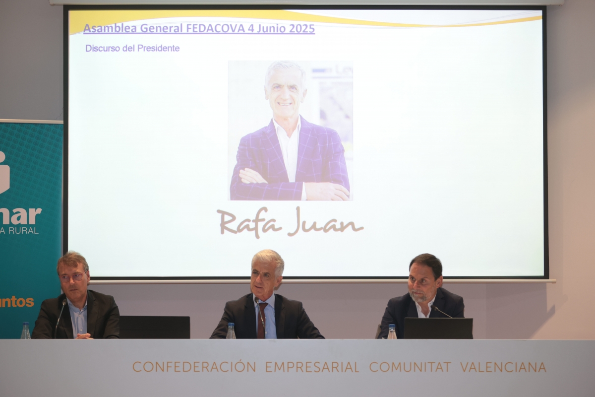 Rafael Juan es reelegido como presidente de Fedacova
