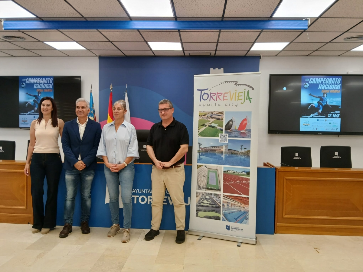 Quirónsalud Torrevieja velará por la salud de los participantes del Campeonato de Fútbol Médico