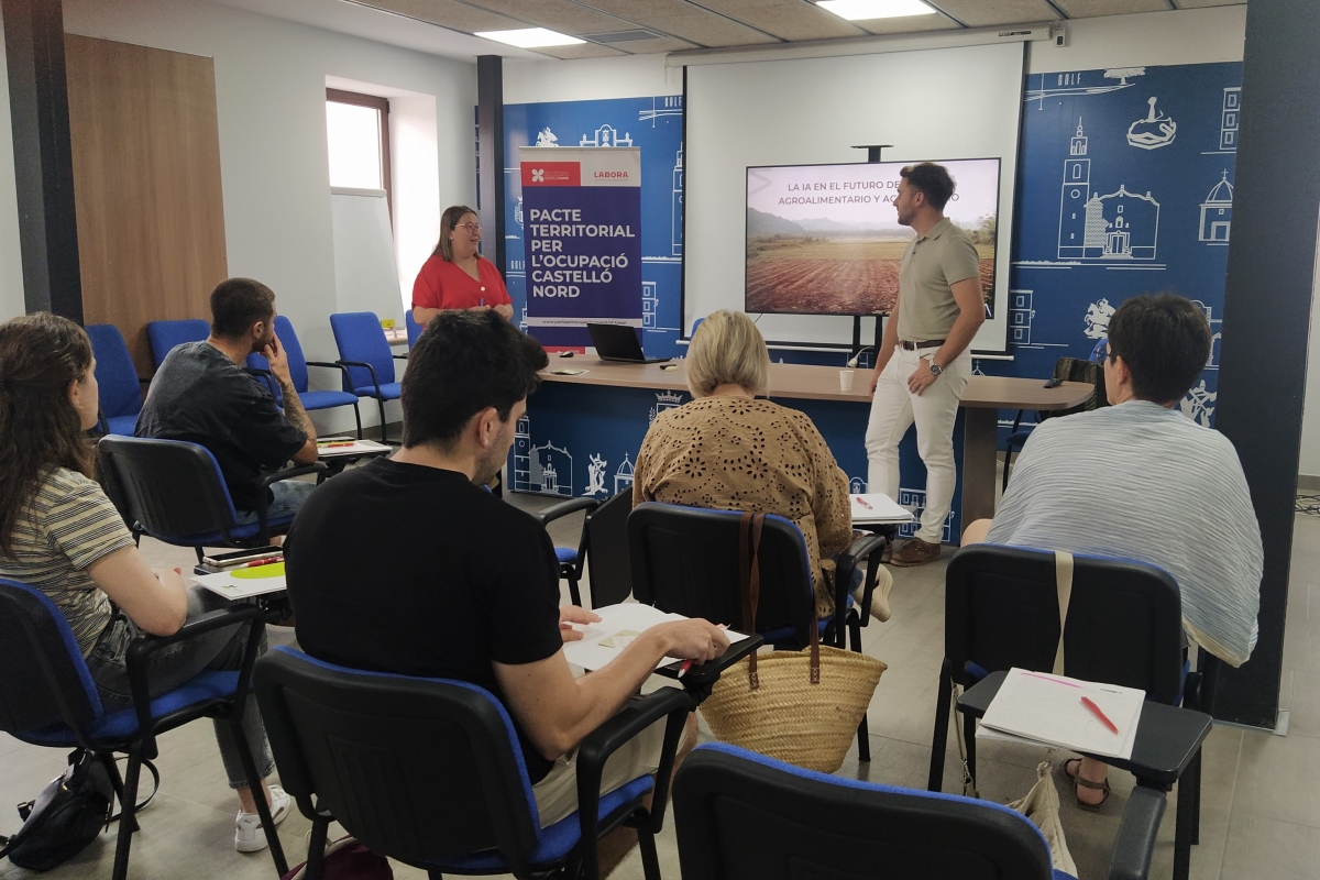 El Pacte Castelló Nord organitza una jornada d'IA aplicada al sector agroturístic i agroalimentari