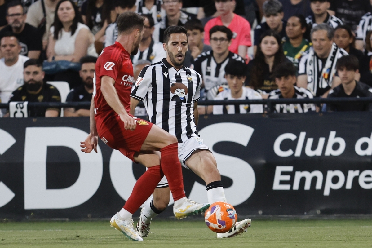 Moyita, en un lance del último partido en Castalia - Foto: Carme Ripollés