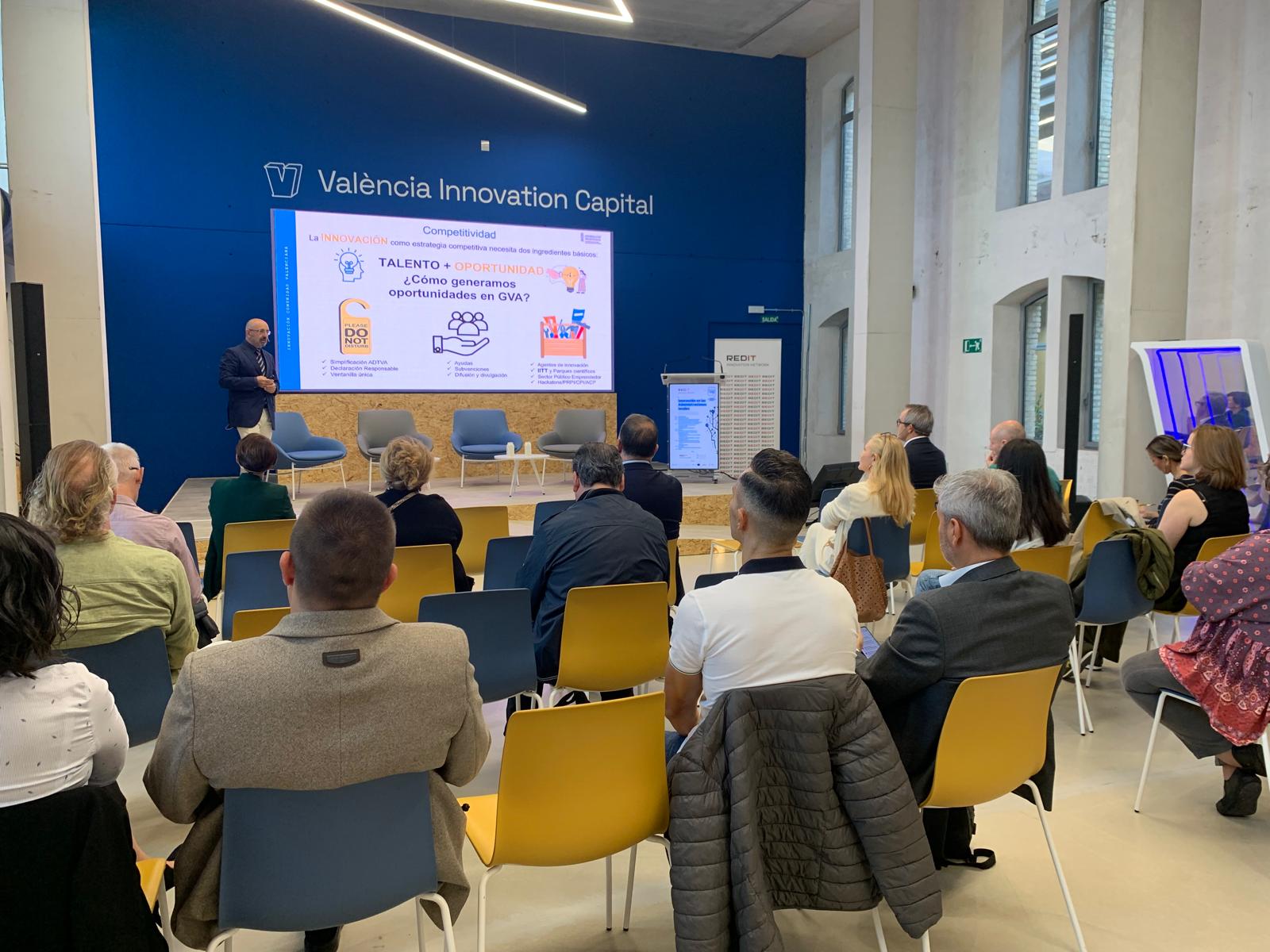 Jornada 'Innovación en las Administraciones Locales', organizada por REDIT. Foto: GVA - 