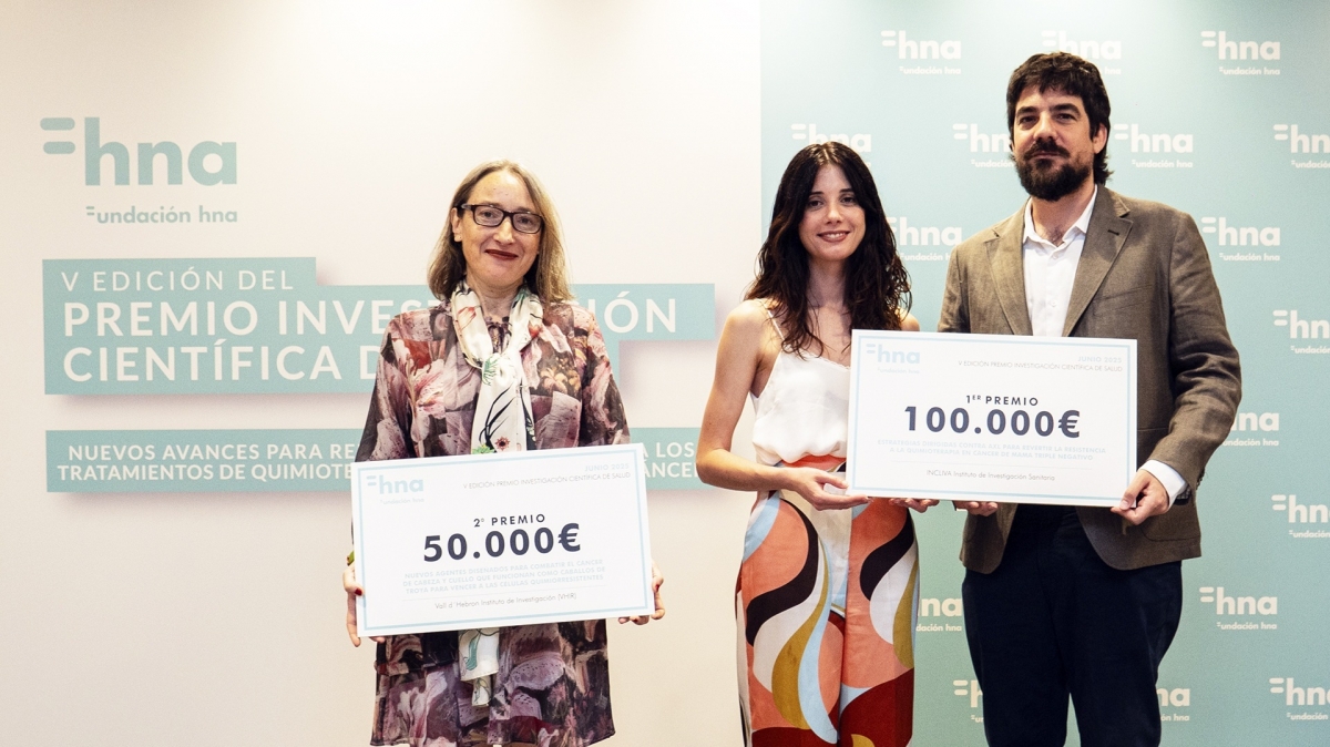 Un proyecto sobre cáncer de mama triple negativo, premiado por su potencial para mejorar tratamiento a pacientes