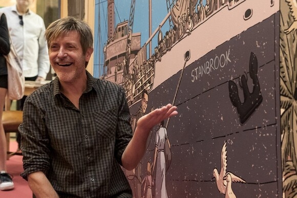 Paco Roca reflexiona sobre la memoria histórica con una exposición en el Cervantes
