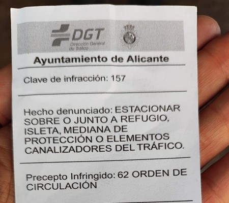 Alicante alerta de un fraude sobre falsas multas de tráfico
