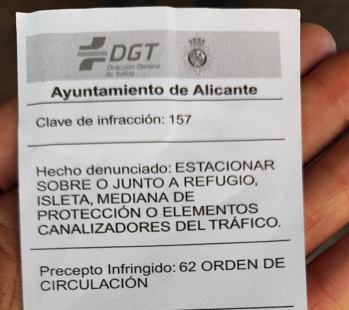 Alicante alerta de un fraude sobre falsas multas de tráfico
